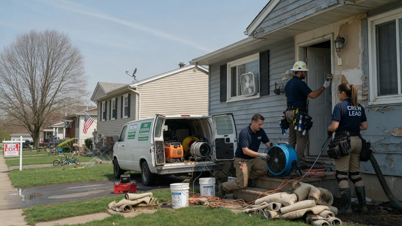 Flood Cleanup in Van Orin, IL near me