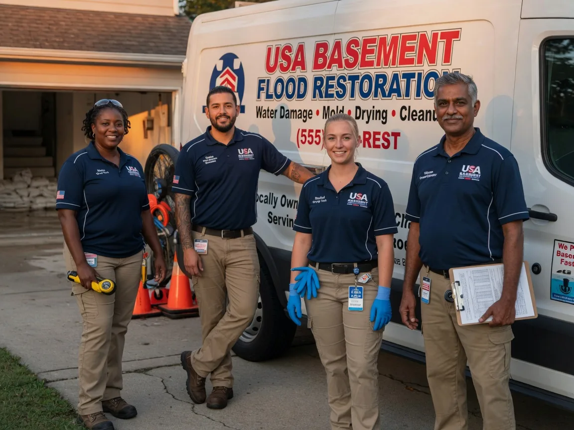 Basement Flood Cleanup company in Van Orin, IL