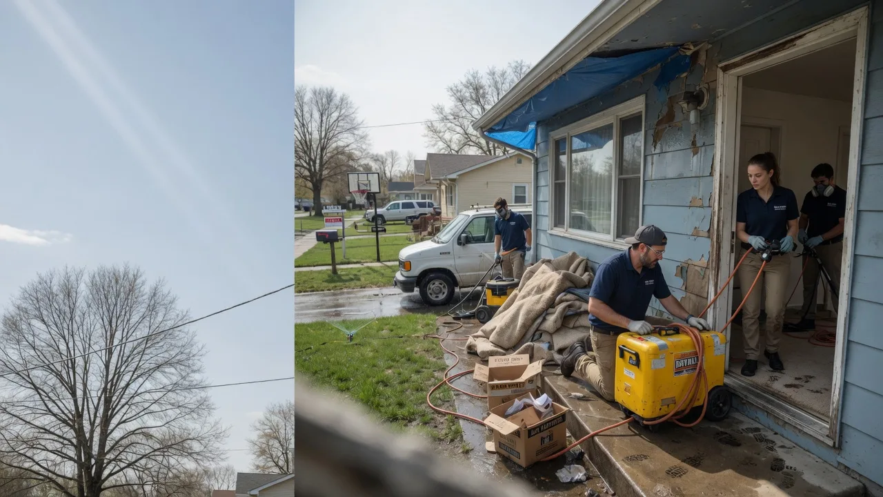 Basement Flood Cleanup in Van Orin, IL near me